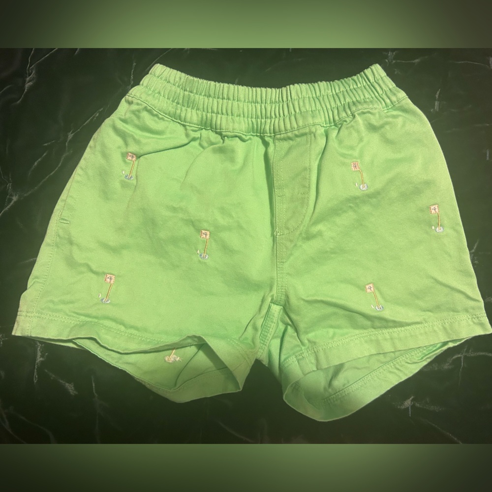 The Beaufort Bonnet Company Green Kids Shorts